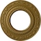 Ekena Millwork Andrea Ceiling Medallion (Fits Canopies up to 4 1/8"), Hnd-Painted Gold, 8 1/8"OD x 4 1/8"ID x 1/2"P CM08ADGLS - alternate 1